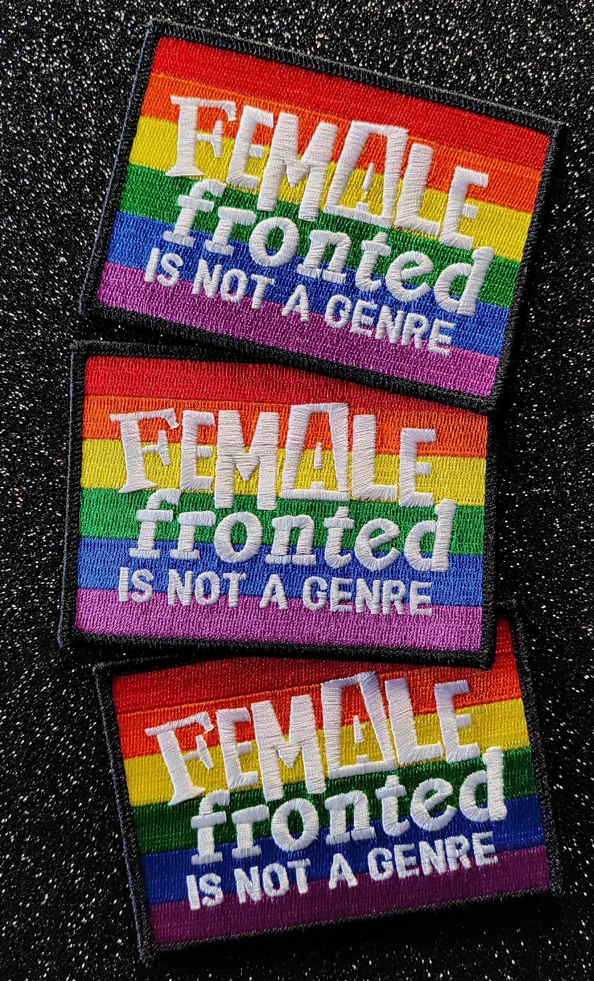 Female Fronted is Not A Genre Pride Patch