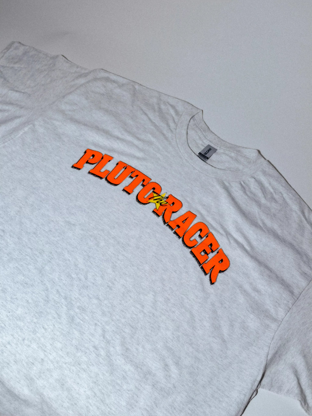 Pluto The Racer "PTR" Ash Grey T-Shirt