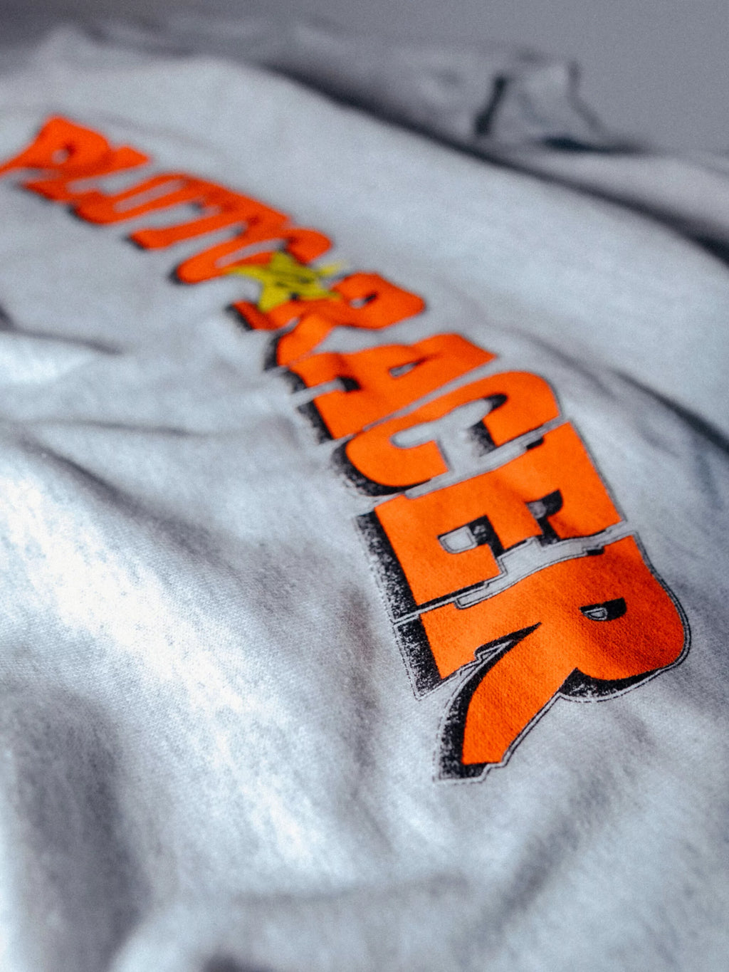Pluto The Racer "PTR" Ash Grey T-Shirt