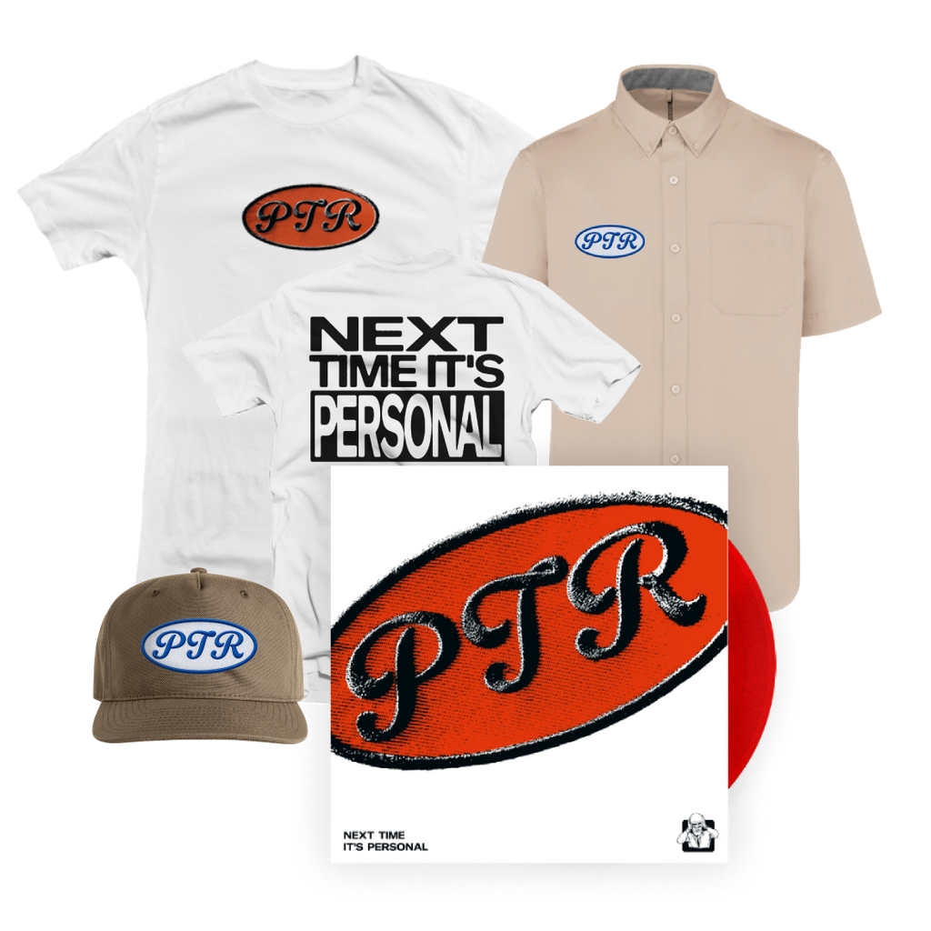 Pluto The Racer "Next Time It's Personal" Bundle Vinyl + Tee + Shirt + Cap