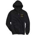Chaos Commute "Fairytales and Nightmares" Key Black Zip Hoodie