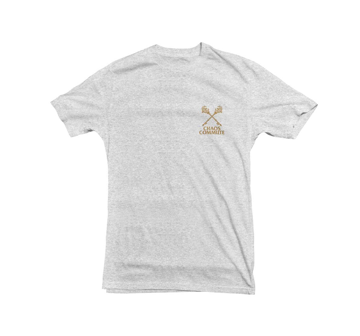 Chaos Commute "Fairytales and Nightmares" Key Ash Grey T-Shirt