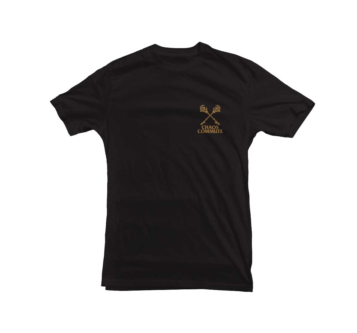 Chaos Commute "Fairytales and Nightmares" Key Black T-Shirt