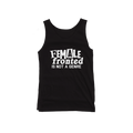 Female Fronted Is Not A Genre Black Tanktop