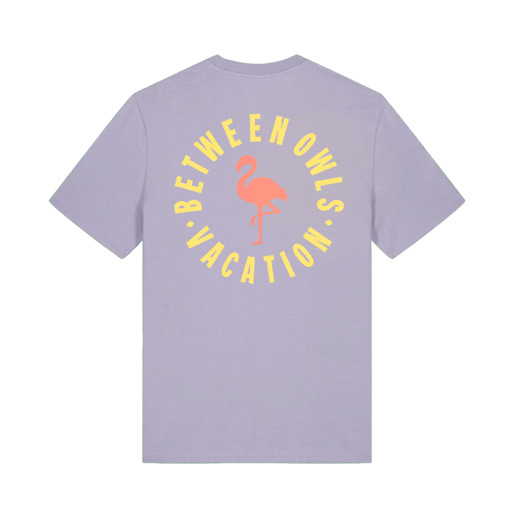 Between Owls “Vacation” - T-Shirt Lavande