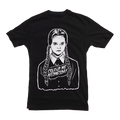 Colour Me Wednesday "Addams Family" Black T-Shirt