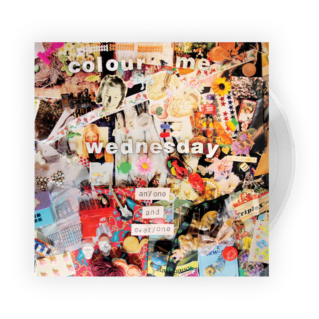 Colour Me Wednesday "Anyone & Everyone" White 7" Vinyl
