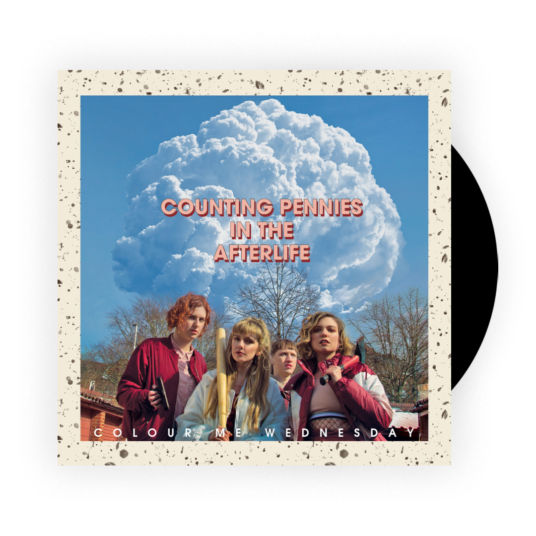 Colour Me Wednesday "Counting Pennies in The Afterlife" Black LP Vinyl