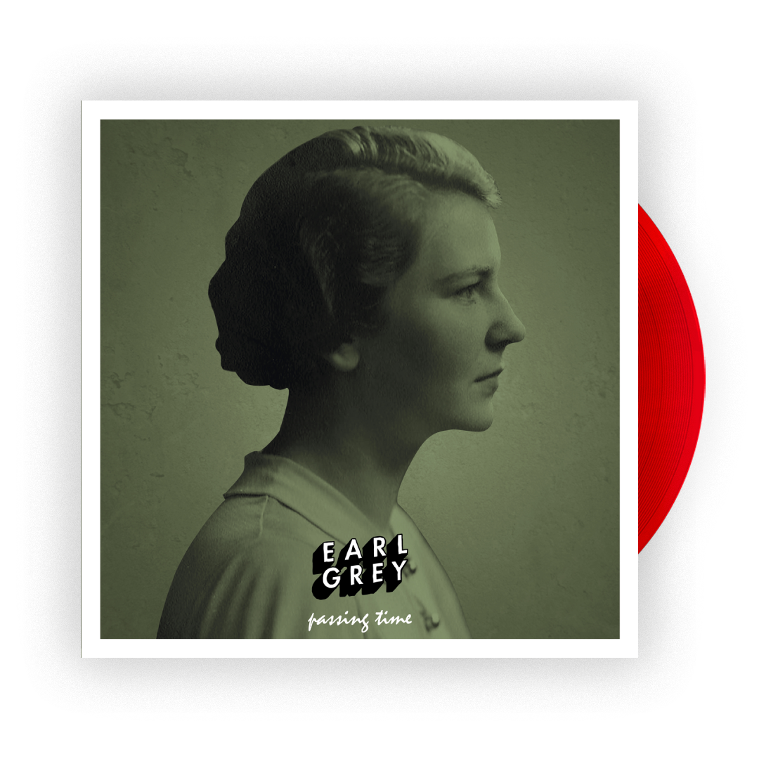 EARL GREY "Passing Time" Red LP Vinyl