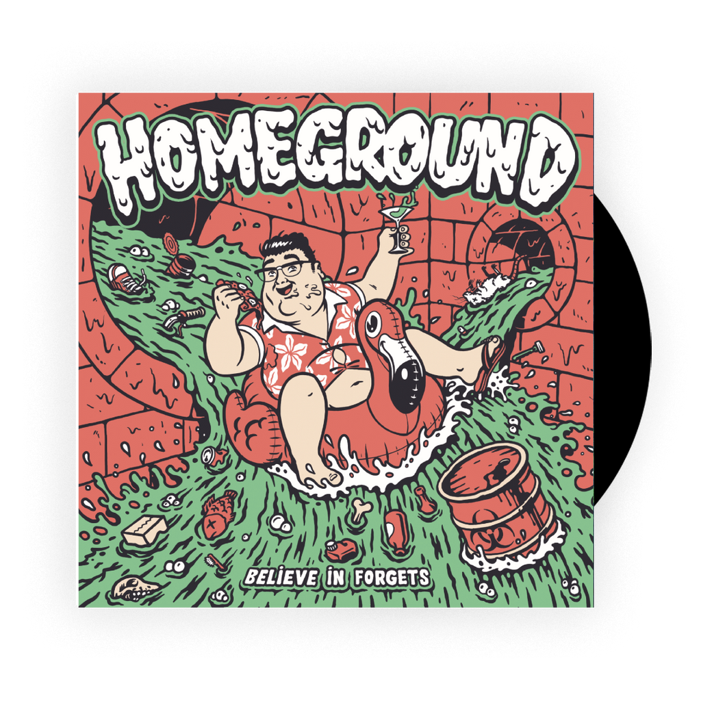 Homeground "Believe in Forgets" White LP Vinyl