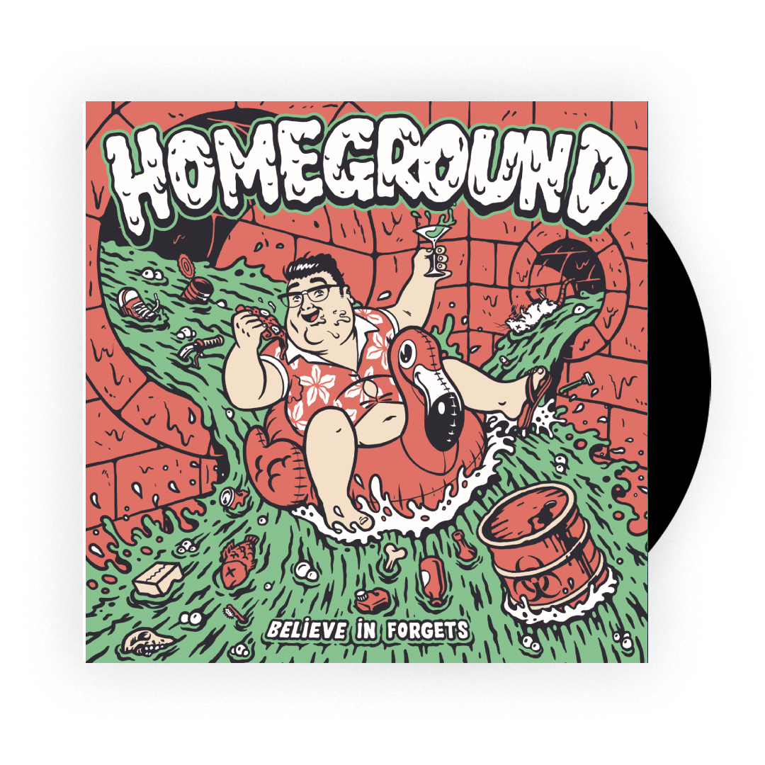 Homeground "Believe in Forgets" White LP Vinyl