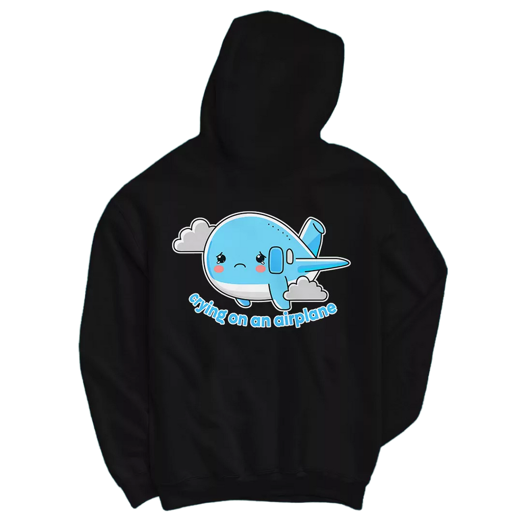 Liotta Seoul "Crying On An Airplane" Black Hoodie