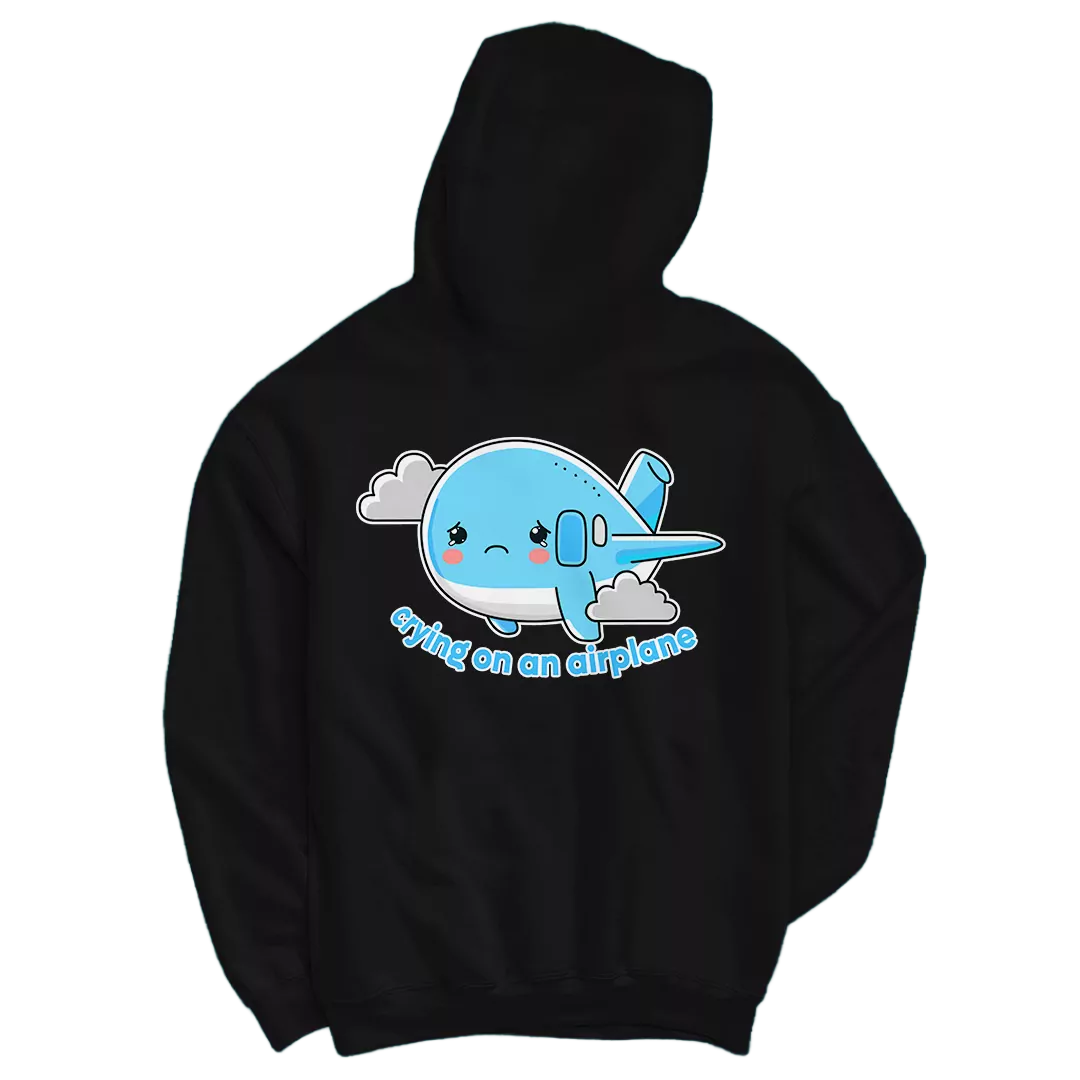 Liotta Seoul "Crying On An Airplane" Black Hoodie