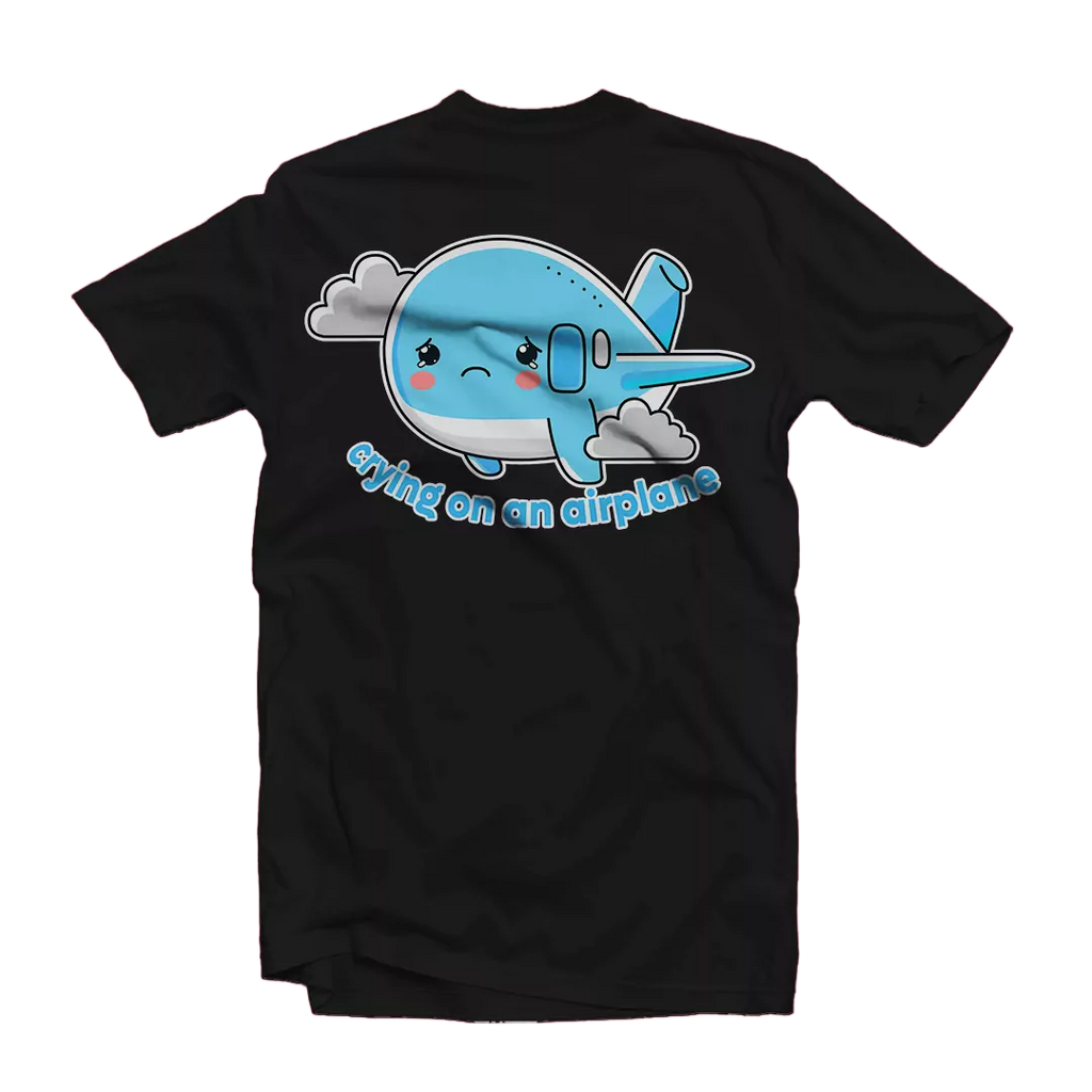 Liotta Seoul "Crying On An Airplane" Black T-Shirt