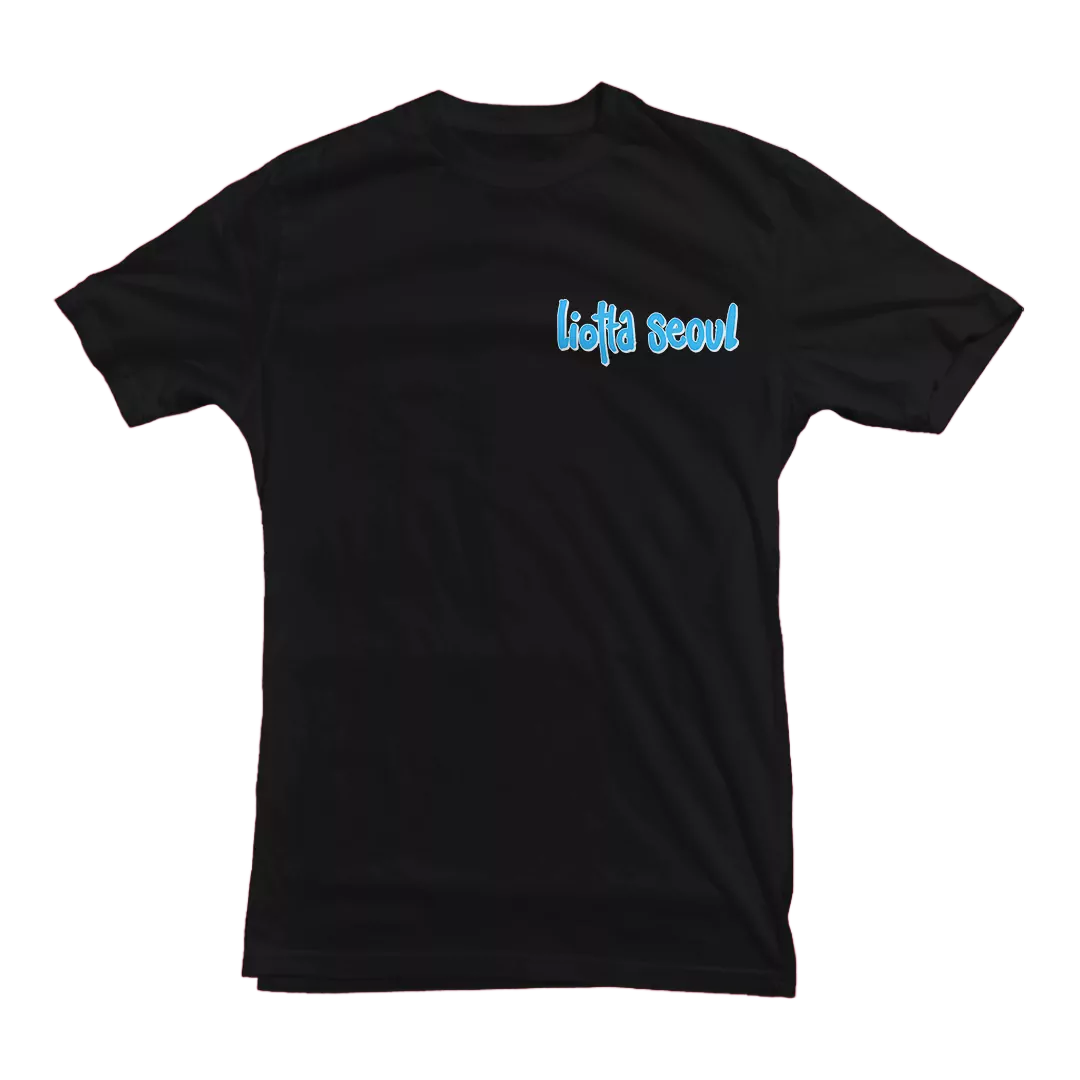 Liotta Seoul "Crying On An Airplane" Black T-Shirt