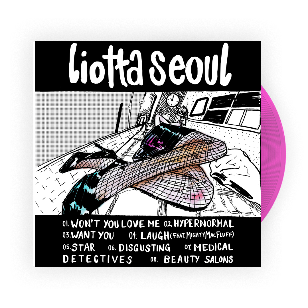 Liotta Seoul "Worse" Pink LP Vinyl