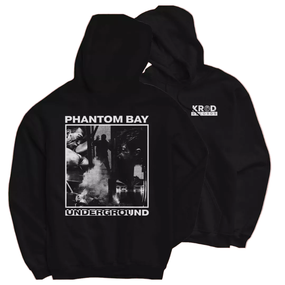 Phantom Bay "Underground x KROD" Black Hoodie