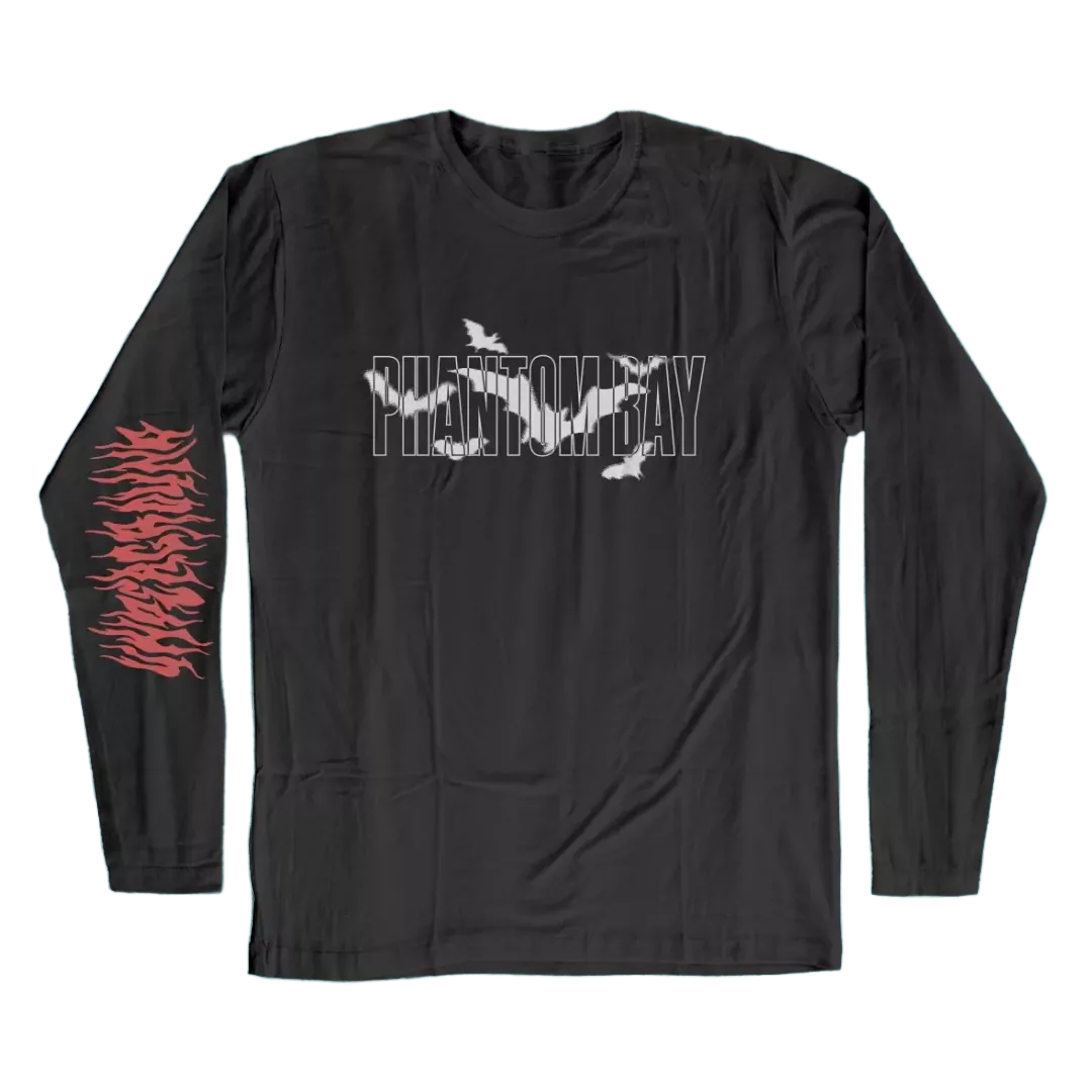Phantom Bay "Underground" Black Longsleeve