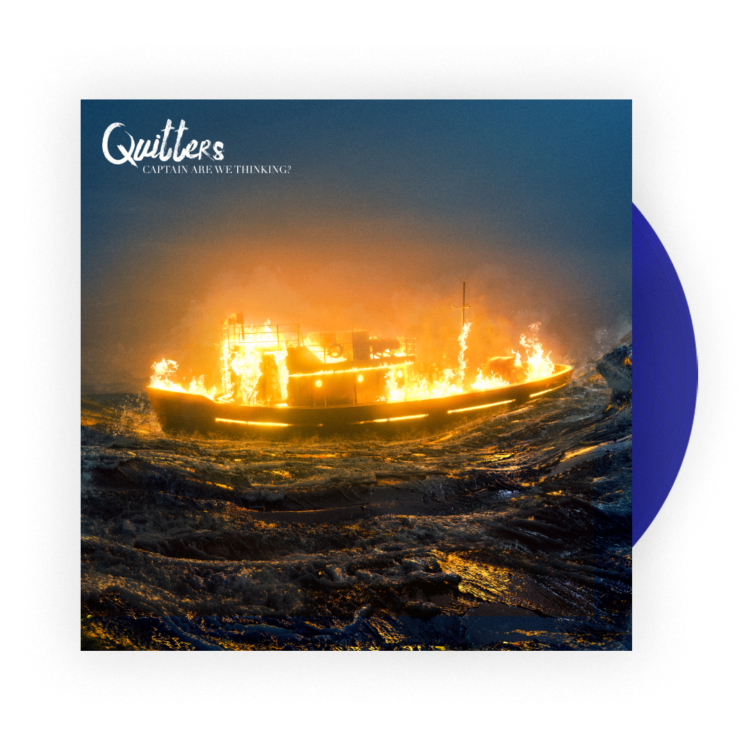 Quitters "Captain Are We Thinking?" LP Vinyl