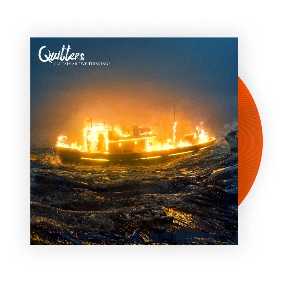 Quitters "Captain Are We Thinking?" LP Vinyl