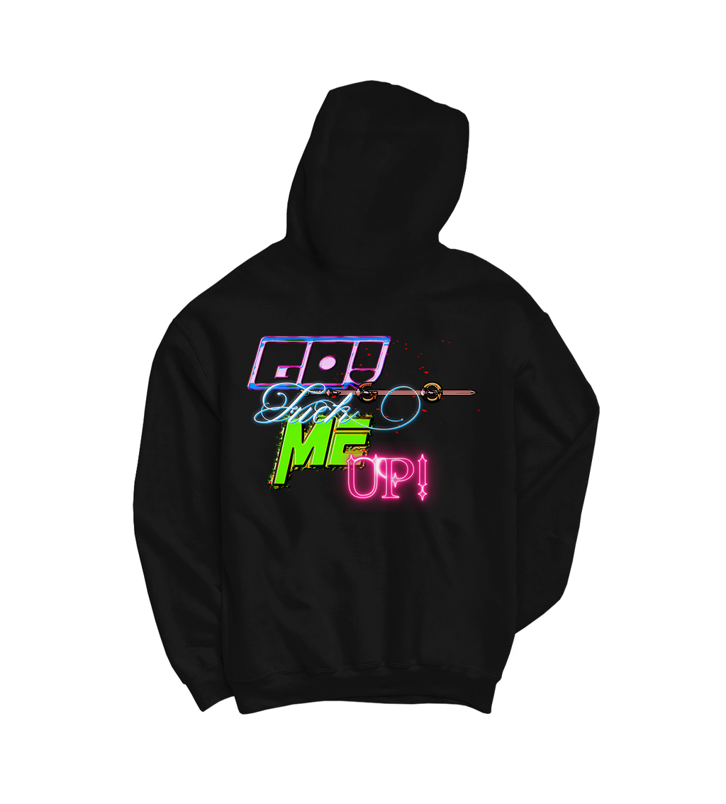 XO Armor "Brainrot" Black Hoodie