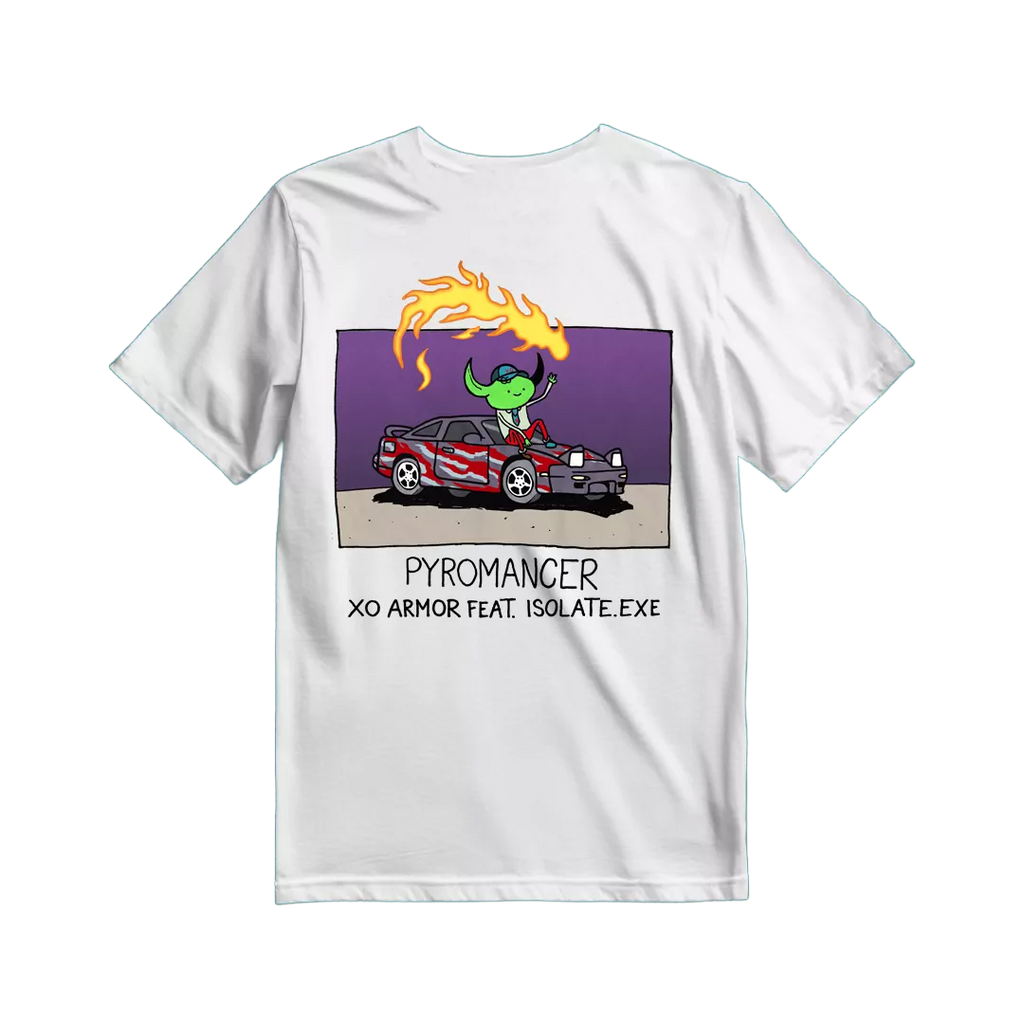 XO Armor "Pyromancer" White T-Shirt