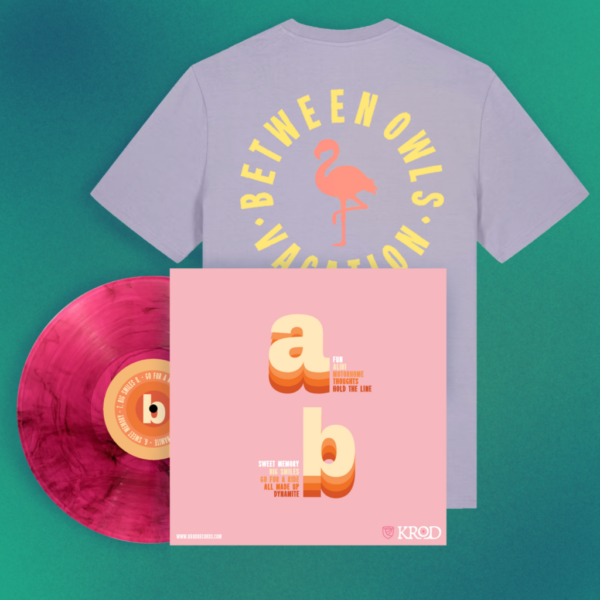 Bundle ** BETWEEN OWLS "Vacation" - Vinyl LP + T-Shirt